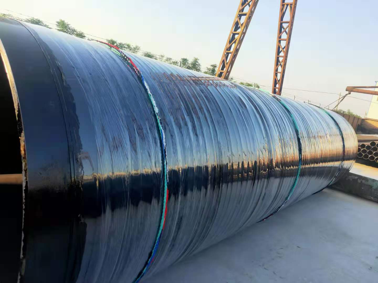 3PE防腐保溫鋼管，鋼套鋼保溫鋼管，三油兩布防腐鋼管